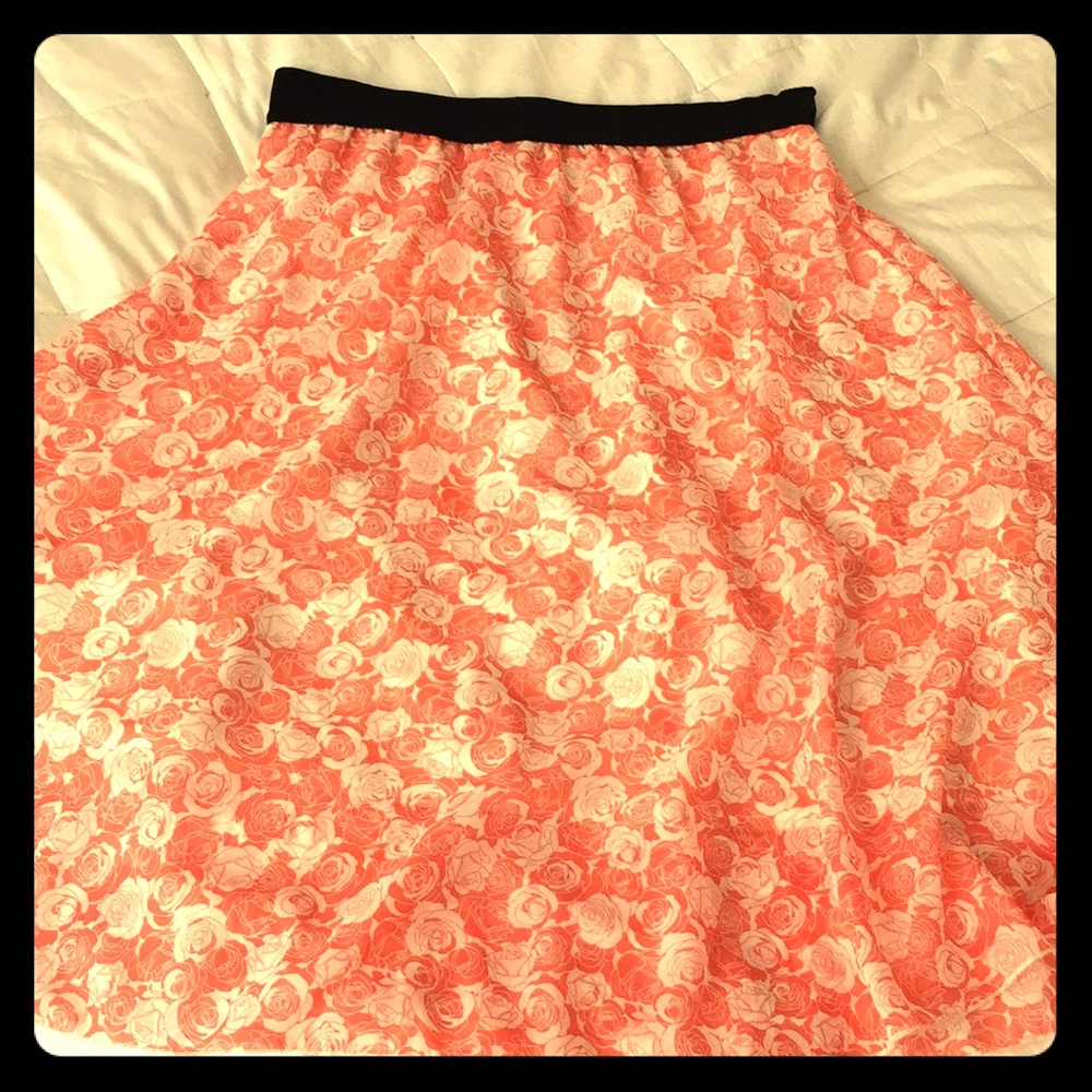 LuLaRoe Lola midi skirt